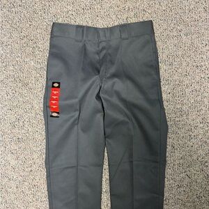 Dickies original 874 stretch, size 33 32. Grey, brand new with tags NWT